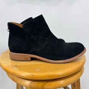 Kork-Ease Ryder ankle in black suede boot 8